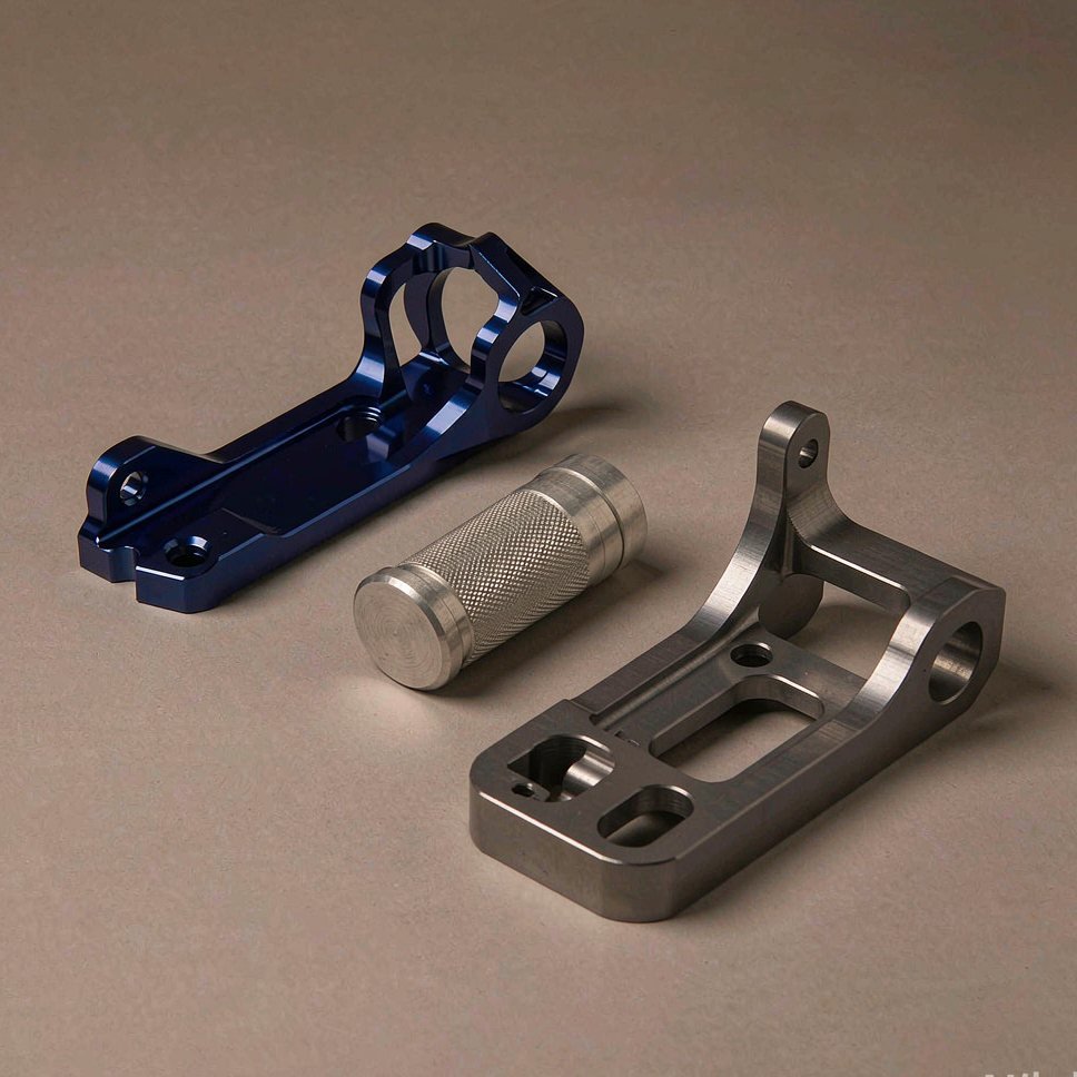 Anodized aluminum CNC machined automotive performance parts
