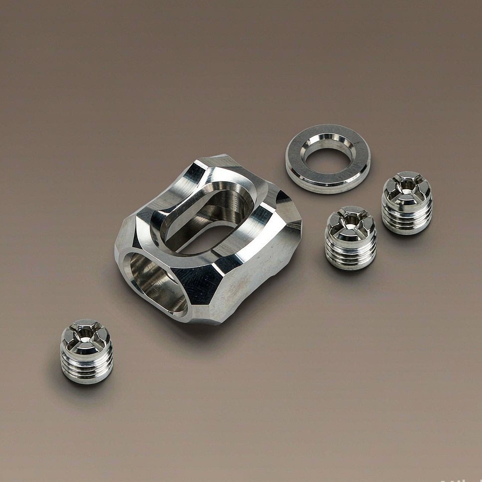 CNC machined stainless steel medical device components