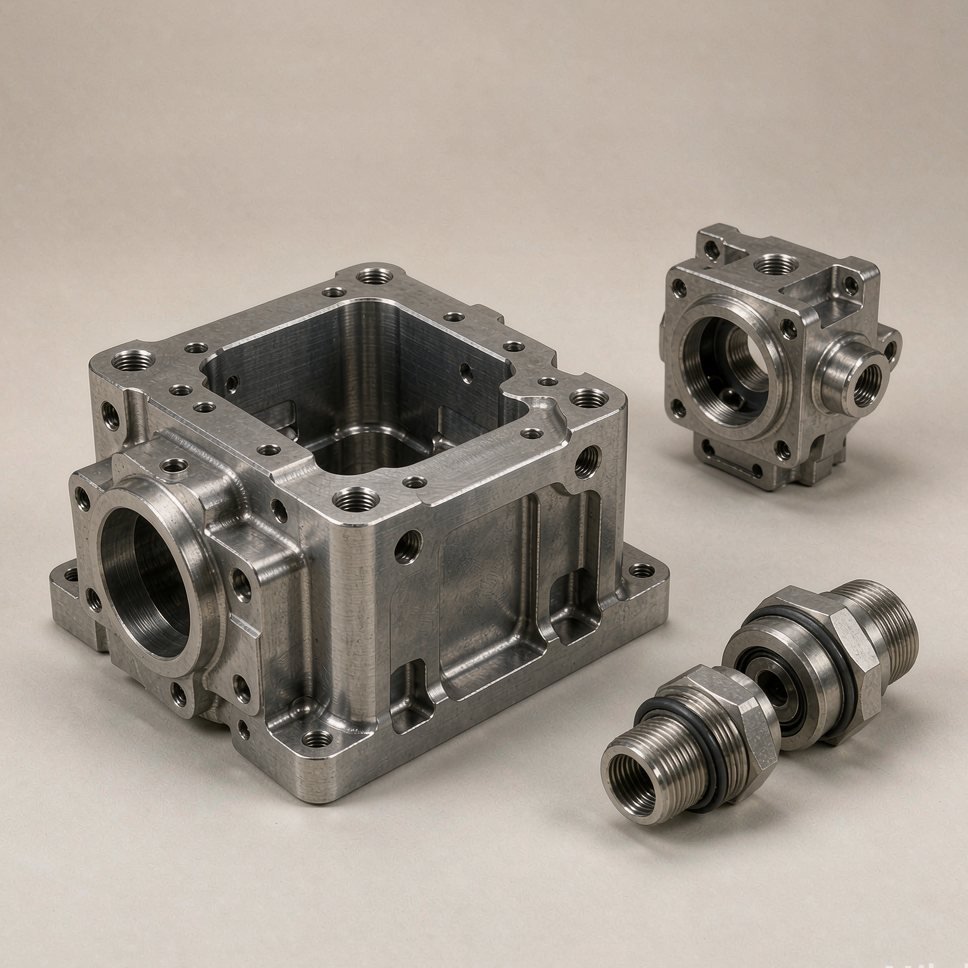 CNC machined aluminum components for solar and wind energy equipment